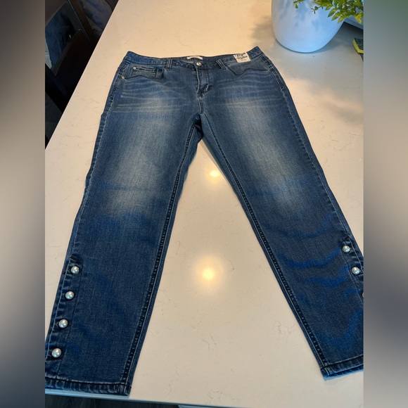 kensie jeans Denim - KENSIE JEANS High Roller High Rise Skinny Jeans